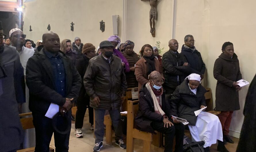 DISCOURS DU PRESIDENT DE MAGNIFICAT ET DU Pr ELOI DIARRA PENDANT LA MESSE D’ACTION DE GRACE POUR GUILLAUME DIALLO LE DIMANCHE 26 MARS 2023